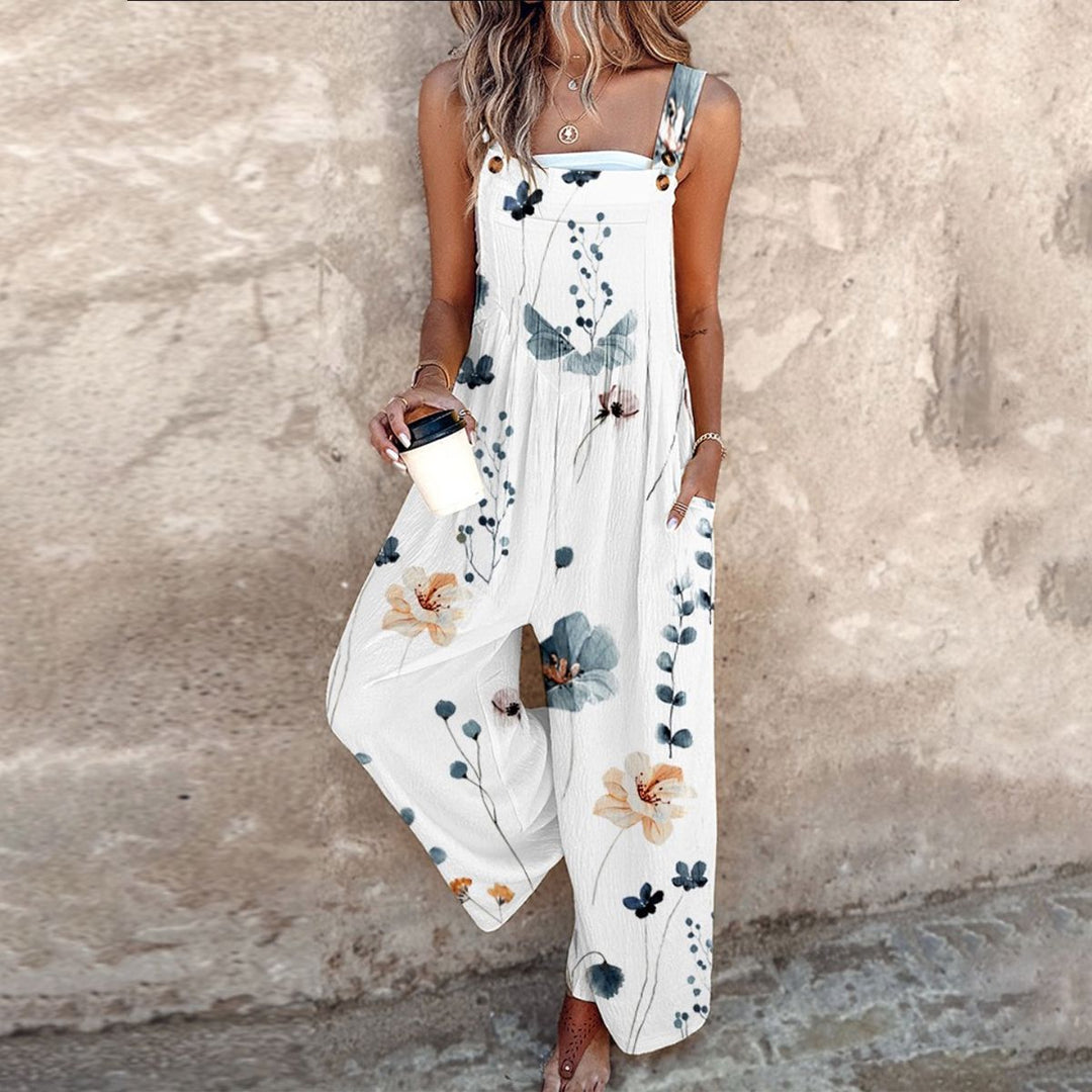Cozy Graphic Jumpsuit