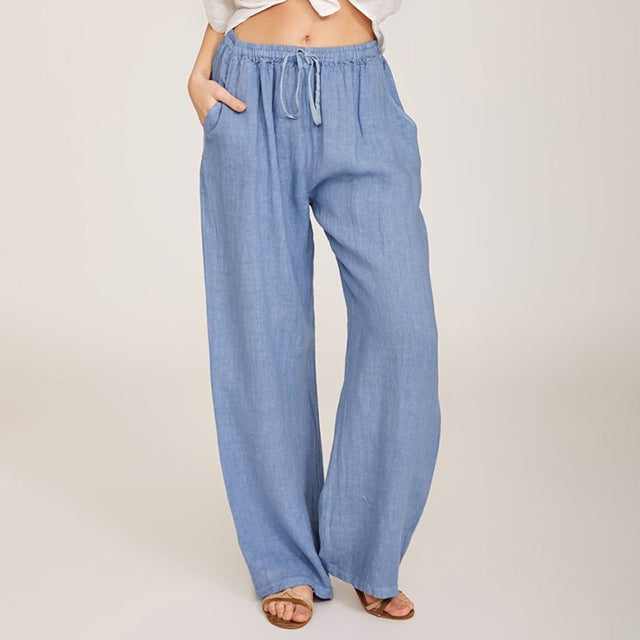 Enara - Cozy Drawstring Trousers
