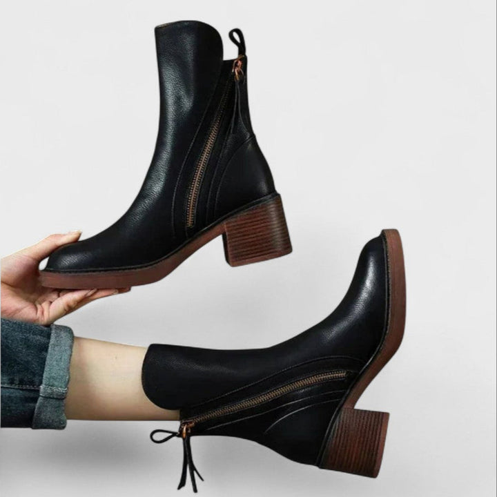Garciel - Premium Leather Ankle Boots