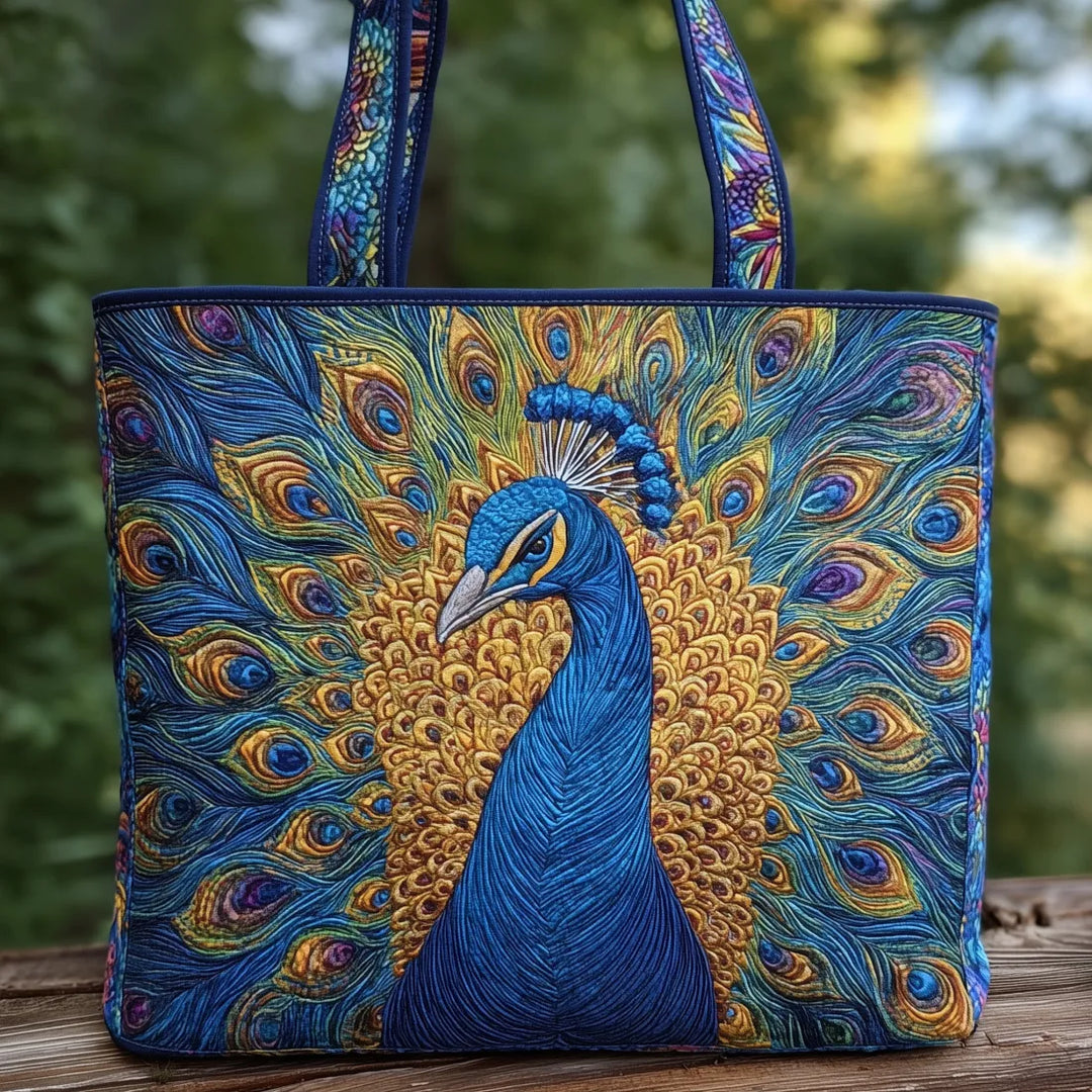 Artisan Crafted Bag - The Regal Peacock