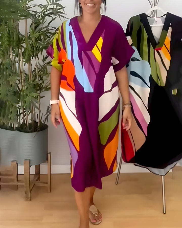 Rianna - Artistic Pattern Dress