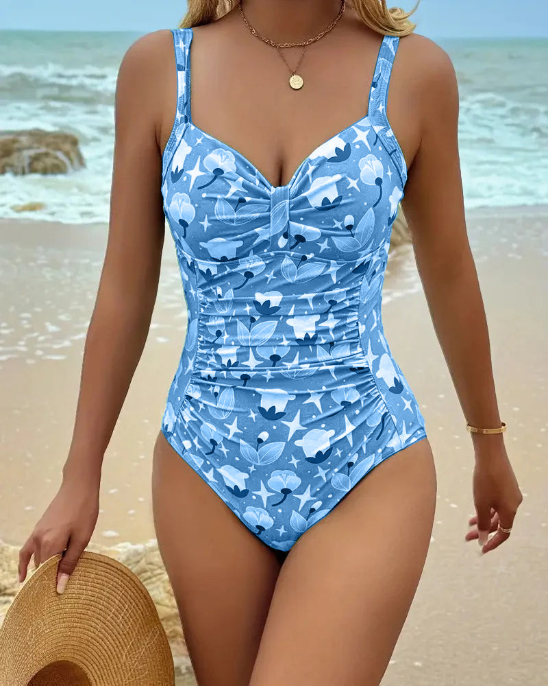 Clara | Printed One-Piece Tankini