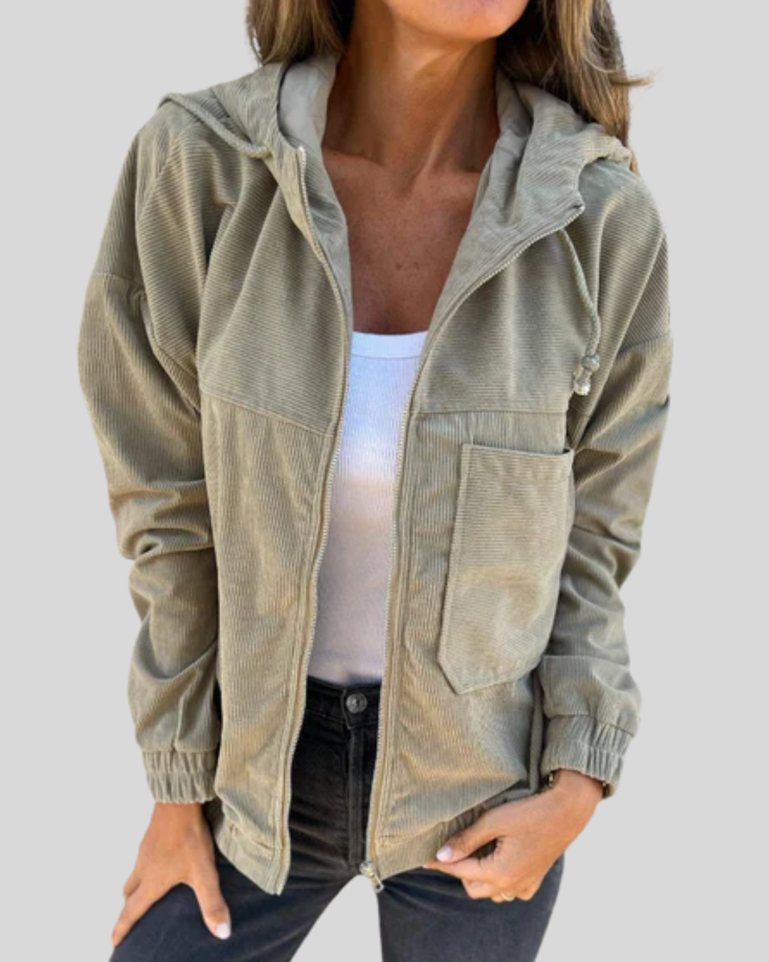 Mabel | Cozy Zip-Up Gilet