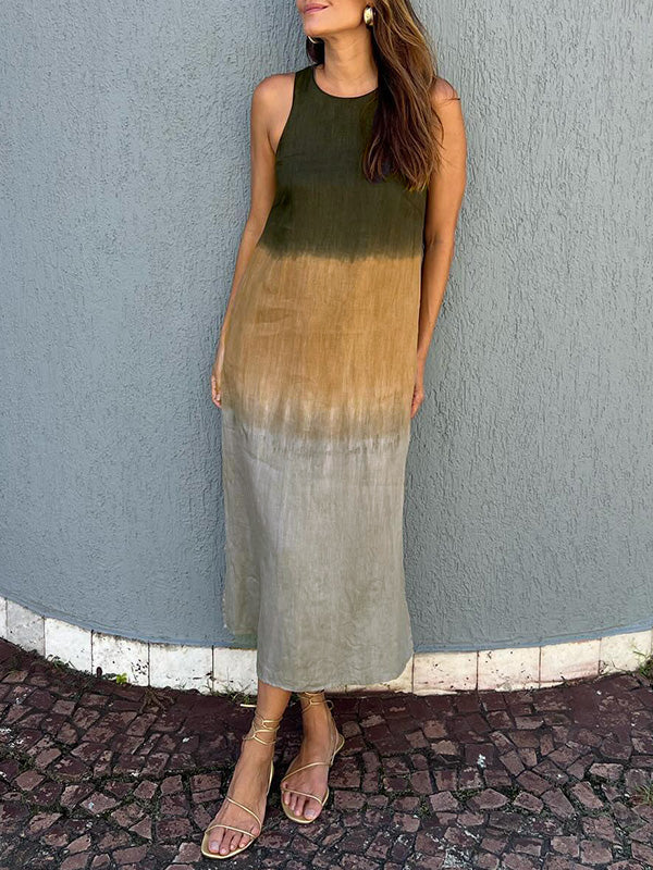 Gradient Casual Dress by Heather