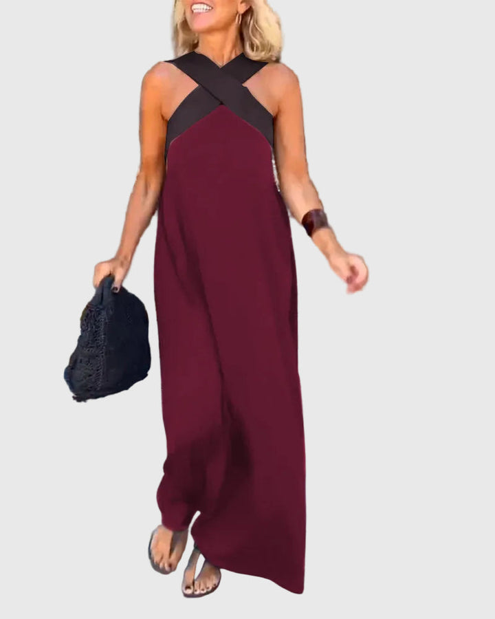 Elena | Graceful Maxi Dress with Flowing Design