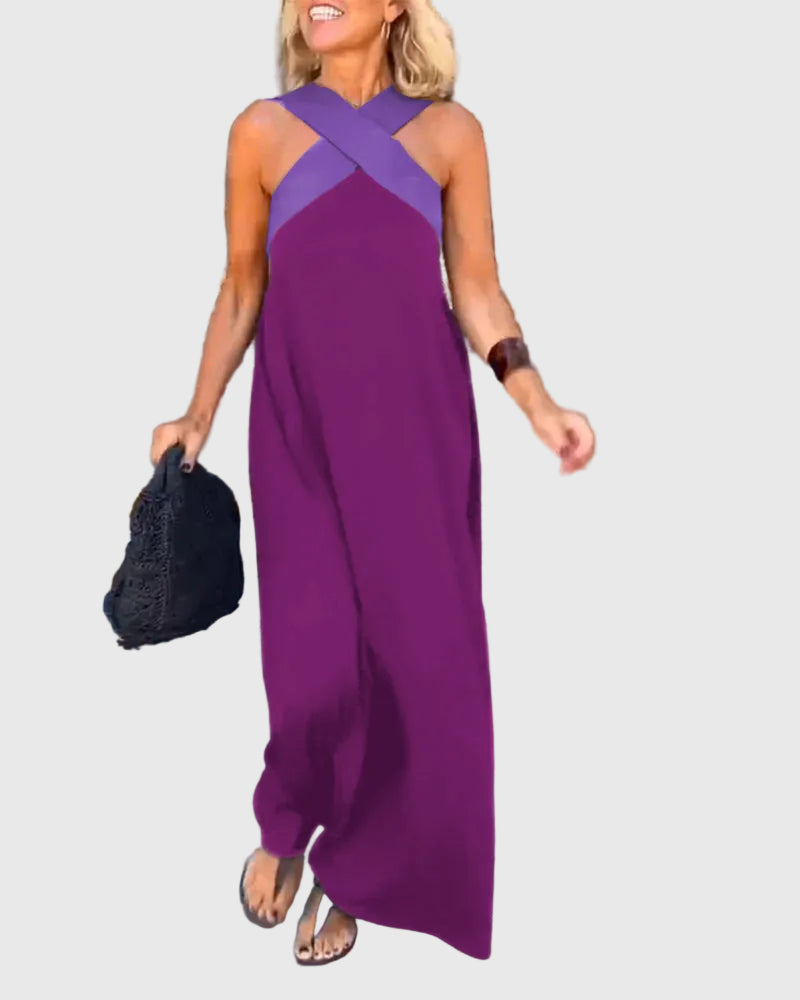 Elena | Graceful Maxi Dress with Flowing Design