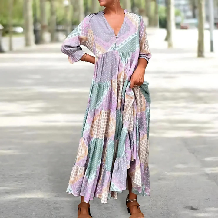 Florentina - Chic Printed Dress