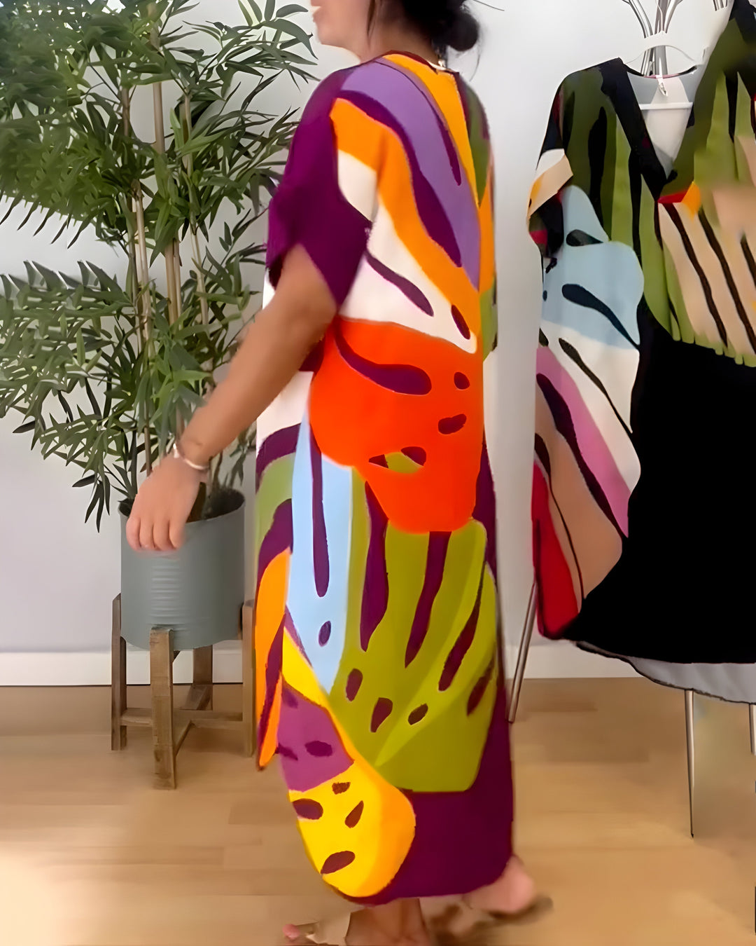 Rianna - Artistic Pattern Dress