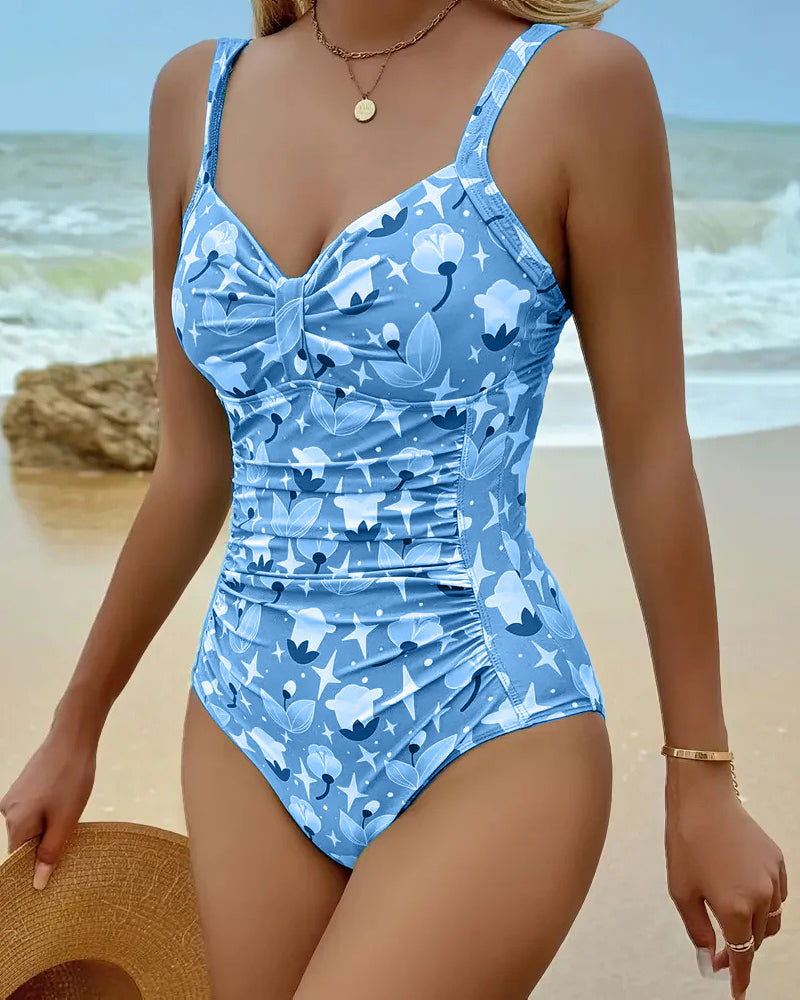 Clara | Printed One-Piece Tankini