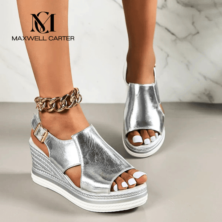 Baylie - Chic Metallic Sandals