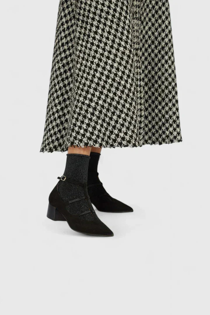 Aurea - Cozy Wide Heel Shoes