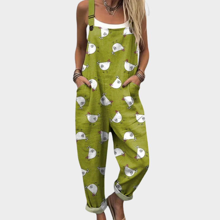 Cozy Printed Jumpsuit