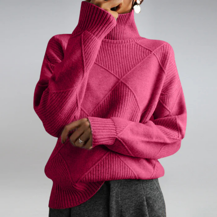 Lauren | Opulent Cashmere Turtleneck Sweater