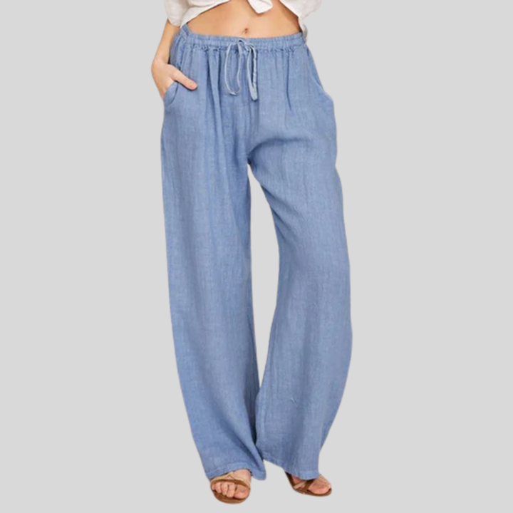 Enara - Cozy Drawstring Trousers