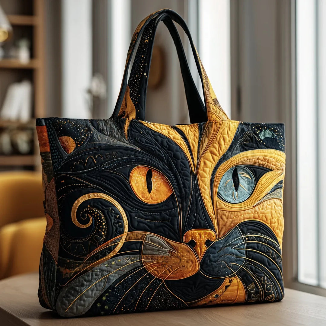 Handcrafted Bag - The Enigmatic Feline