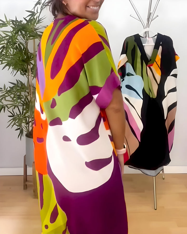 Rianna - Artistic Pattern Dress