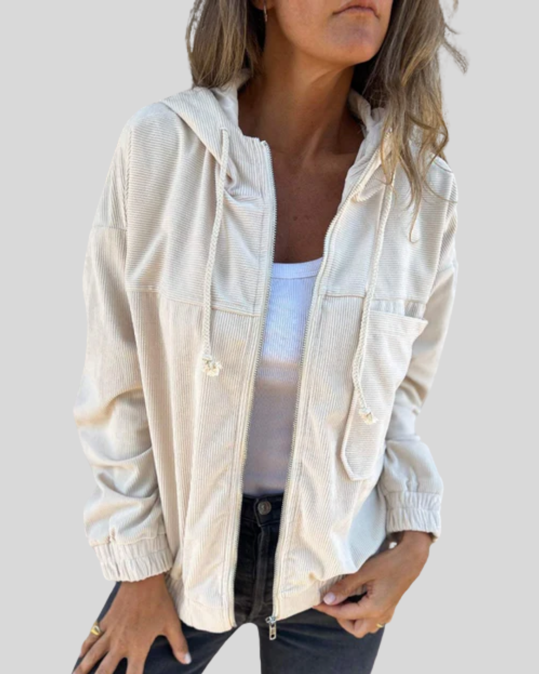 Mabel | Cozy Zip-Up Gilet