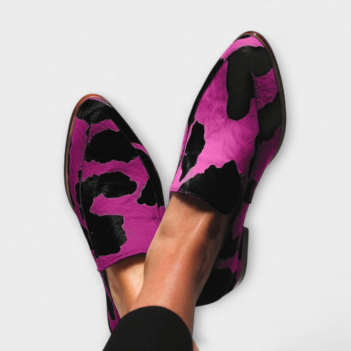 Paloma™ Cow Print Loafers