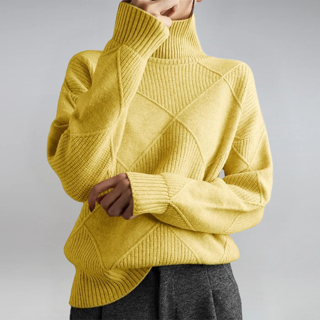 Lauren | Opulent Cashmere Turtleneck Sweater