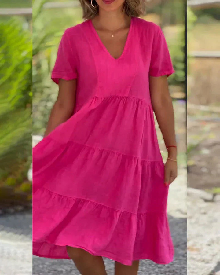 Bexley - V-Neck Casual Summer Dress
