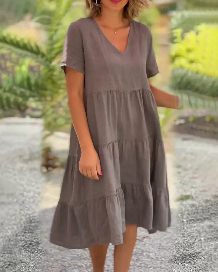 Bexley - V-Neck Casual Summer Dress