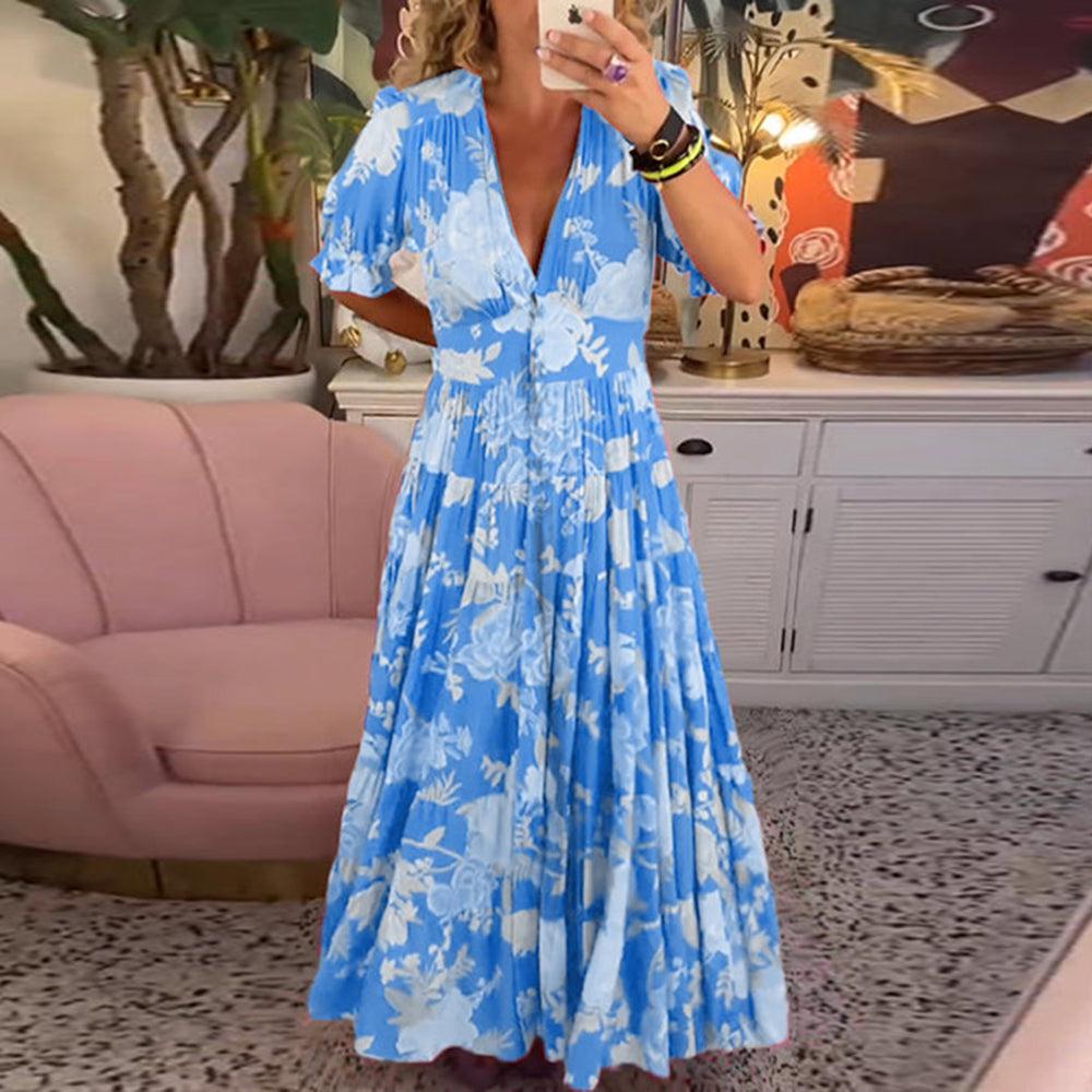 Floriana - Lively Floral Dress