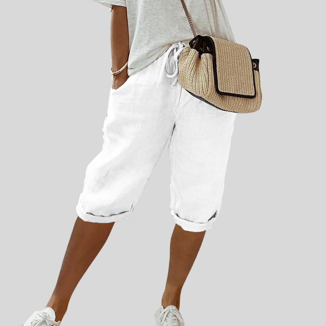Chic and Cozy Flowing Shorts