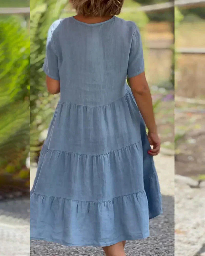 Bexley - V-Neck Casual Summer Dress