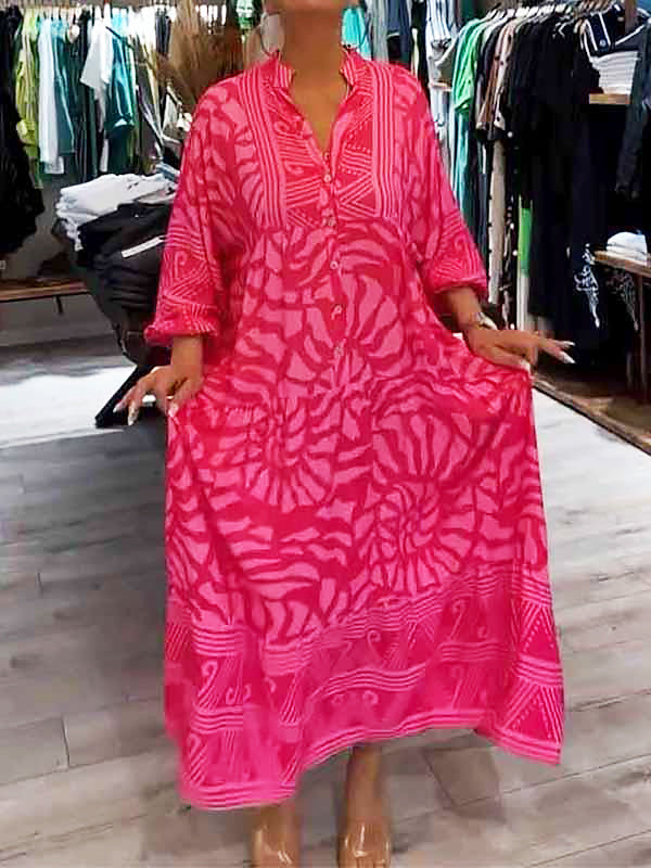 Carmilla - Colorful Patterned Dress