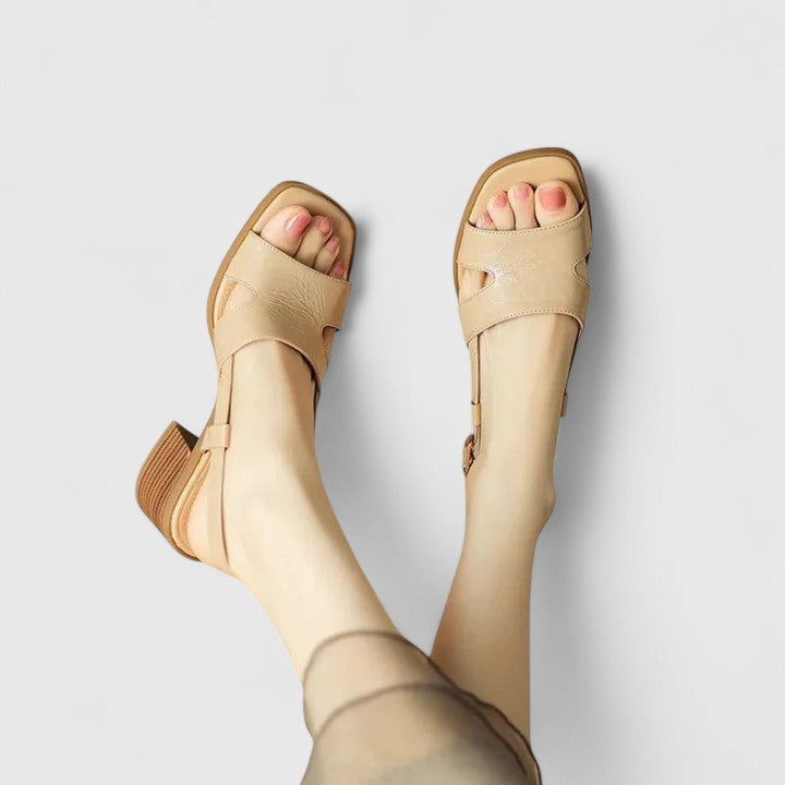 Georgie - Breezy Block Heel Sandals