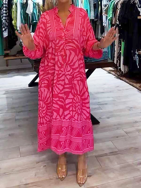 Carmilla - Colorful Patterned Dress