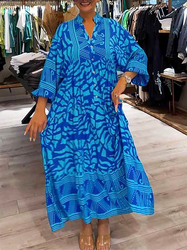 Carmilla - Colorful Patterned Dress