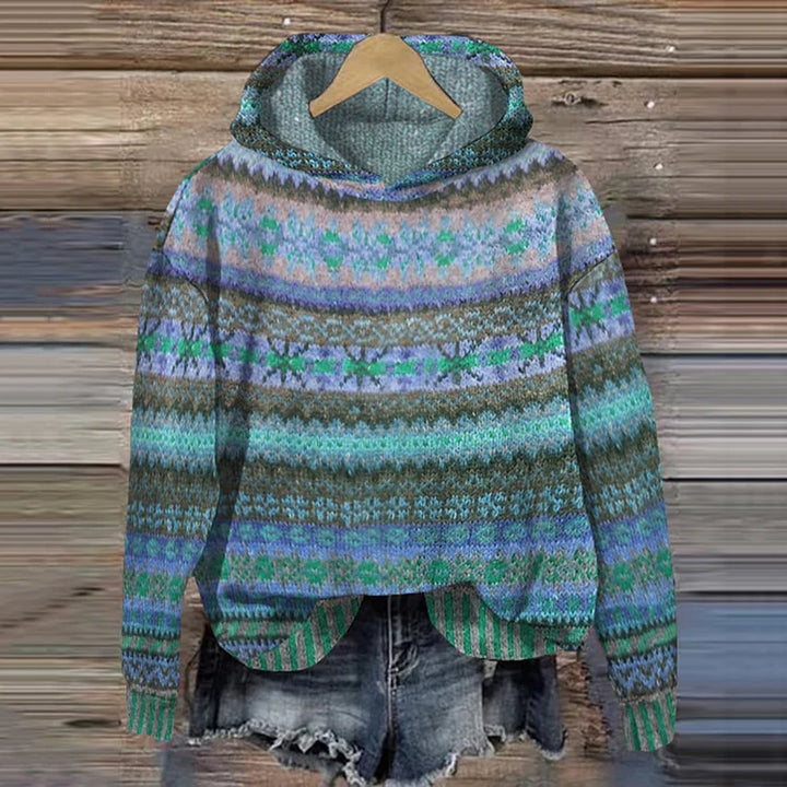 Gaby | Vintage-Inspired Ethnic Sweatshirt