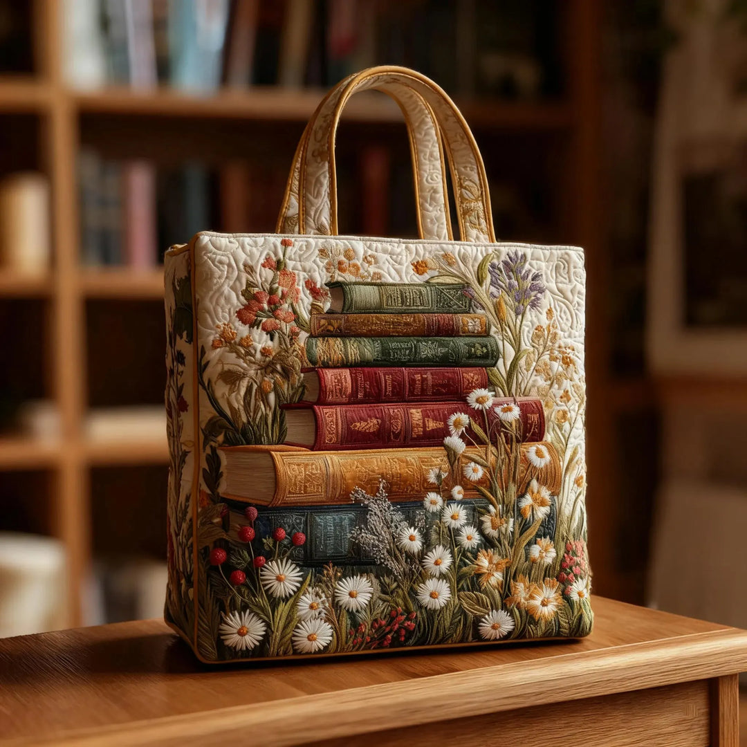 Handcrafted Bag - The Enchanted Library