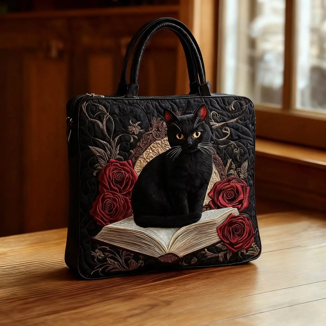 Handcrafted Bag - The Cat of the Moon