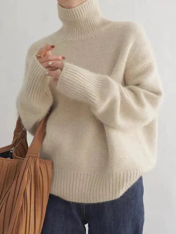 Amaya | Opulent Cashmere Turtleneck Sweater