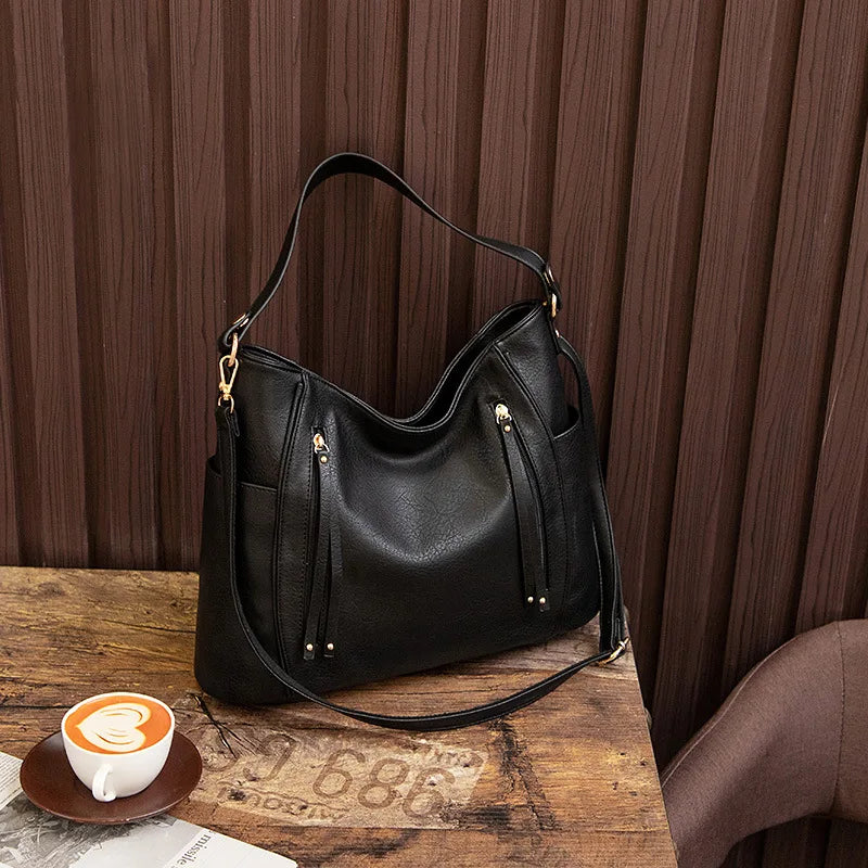 Wendy™ | Leather Fringe Handbag