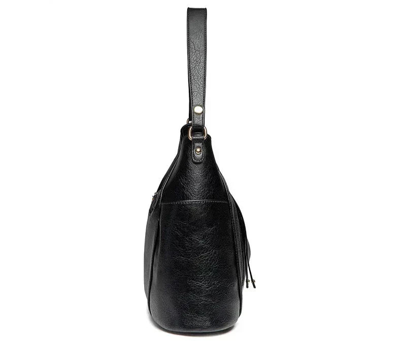 Wendy™ | Leather Fringe Handbag