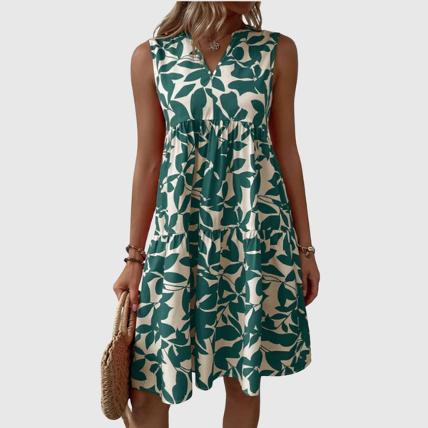 TASHA | Flared Cut Flowy Midi Dress