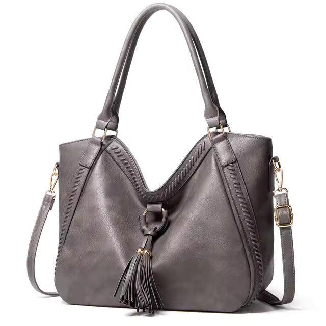 Andrea™ | Classic Leather Handbag
