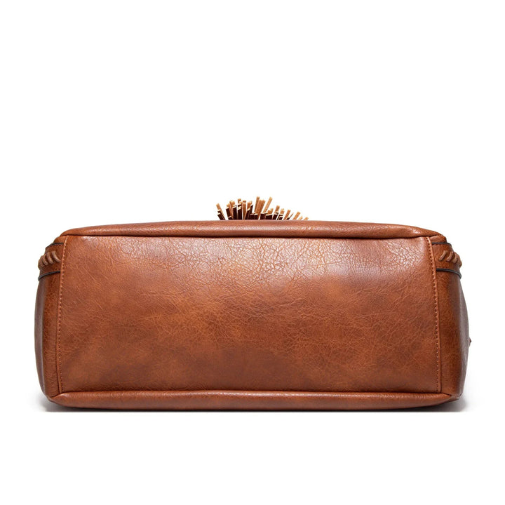 Andrea™ | Classic Leather Handbag