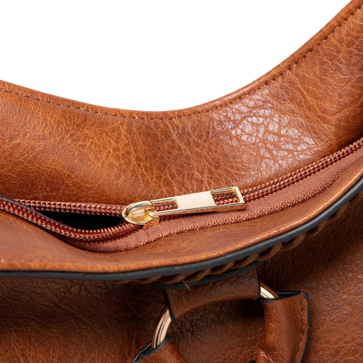 Andrea™ | Classic Leather Handbag