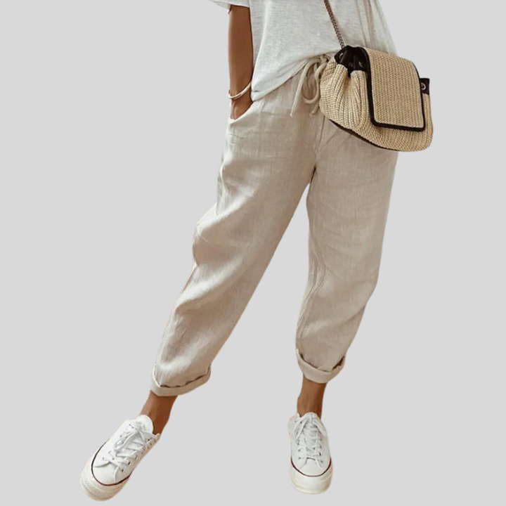 Chic and Cozy Flowing Trousers