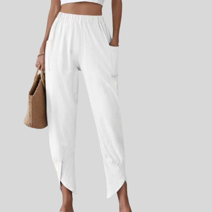 Essari - Side-Slit Trousers