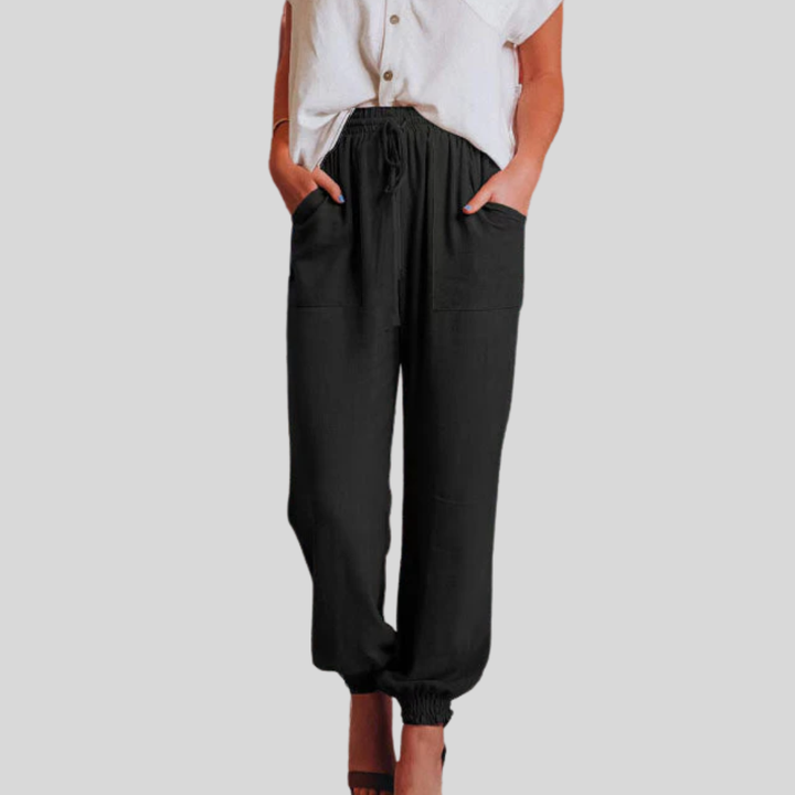Kaeli – Stylish Drawstring Trousers