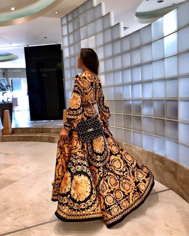 Faye - Bohemian Print Dress