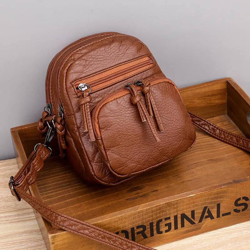 Sara™ | Minimalist Leather Handbag