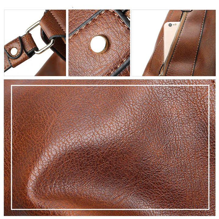 Lisa™ | Classic Leather Handbag