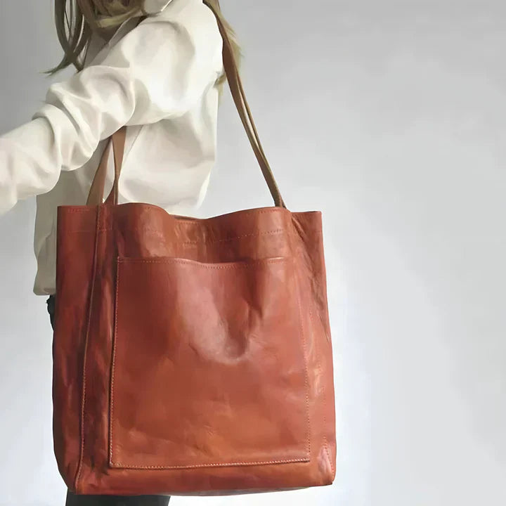 Kimberly™ | Timeless Leather Handbag