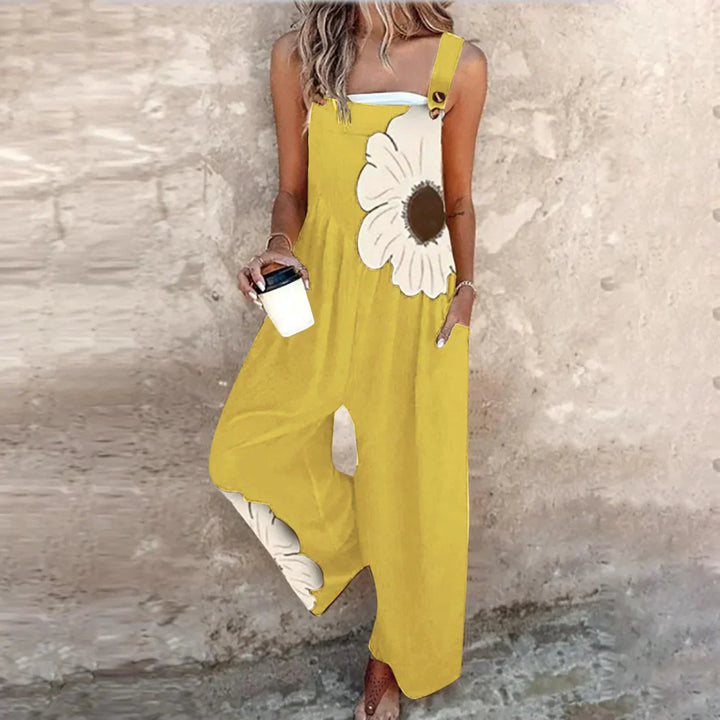 Cozy Graphic Jumpsuit